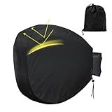 Schlauchtrommel-Abdeckung – 420D Silberbeschichteter Garten-Wandschutz |...