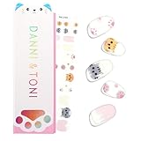 DANNI & TONI Gel Nagelfolien (Paw Pals) Niedliches Kätzchen-Design...