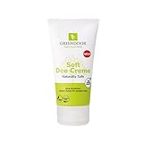 GREENDOOR Soft Deo Creme Tube 50ml ohne Aluminium, nicht schmelzend,...