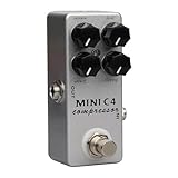 Gitarre Effektpedal True Bypass Bass Gitarre Kompressor Pedal Overdrive 4...