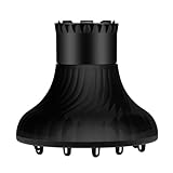 Wärmeventiltor Haardiffusor-Aufsatz, Leichter Diffusor für lockige...