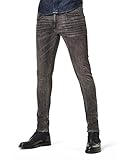 G-STAR Herren 3301 Skinny Jeans, Schwarz (Faded Black Magnet...