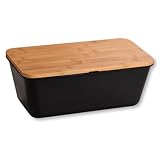 Kesper | Brotbox, Material: Kunststoff, Bambus, Maße: B: 35 x H: 13,5 x T:...