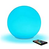 Mr.Go 8' LED Kugelleuchte Sphäre Lampe Farbwechselndes Stimmungslicht mit...