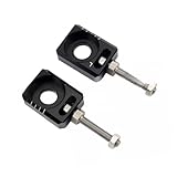 Nucelit Motorrad-Hinterrad-Kettenspanner, einfach zu verstellen,...