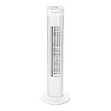 TROTEC Turmventilator TVE 30 T – 45 Watt, Oszillation 60°, 3 Stufen, 76...