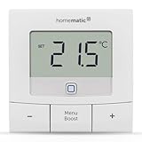 Homematic IP Smart Home Wandthermostat – Basic, digitales Thermostat für...