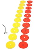 SPORTIKEL24 Markierscheiben 20er-Set – elastisch & bruchsicher, mit...