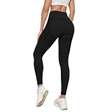 Anti Cellulite Leggings Damen Push Up Lange Blickdicht Kompressions...