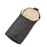 Fellhof Lammfell Fußsack Kitzbühel | Kinderwagen Universalmodell |...