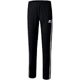 Erima Damen Shooter Polyesterhose 2 0, Schwarz/Weiß, 44 EU