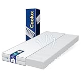 Coolux Sleep Kaltschaummatratze 90x200, 2 in 1 Wendbare Matratze H2 & H3,...