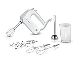Bosch Handrührer Styline MFQ4075DE, 2 Rührbesen, 2 Edelstahl-Knethaken,...