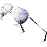 DADA-PRO Sonnenbrille Herren Polarisiert Pilotenbrille Damen Metallrahmen...