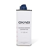 OKAEI Feuerzeugbenzin 125 ml – Hochreines Benzin für Feuerzeuge &...