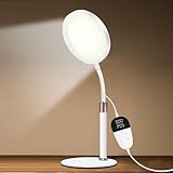 Relhafethy SAD Lampe – UV-freie Lichttherapielampe mit 10.000 Lux, 3...