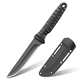 TIMKOSS Outdoor Messer Scharfes Survival Jagdmesser mit Scheide Kydex für...