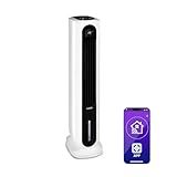 Klarstein Polar Tower Smart Ventilator Mit Wasserkühlung – 4-in-1...