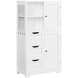 Yaheetech Badezimmerschrank Badkommode Unterschrank Badschrank mit...