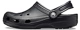 Crocs Unisex-Erwachsene Classic Clogs,Schwarz Black,45/46 EU