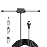 FM UKW Radio Antenne Dab Antenne für Stereoanlage AV Receiver mit 3m...
