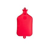 Gummi-Wärmflasche von Sänger, glatt, 3 Liter, orange