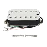 FLEOR Electric Guitar Pickup Double Coil Humbucker Pickups 52mm Ceramic...