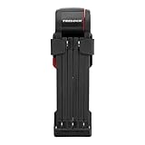 TRELOCK Faltschloss FS 380/85 TRIGO, 85 cm lang, inkl. X-Press-Halter,...