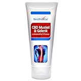 Bestprovita CBD Muskel- & Gelenk-Creme – 1 x 200 ml Reinheit –...