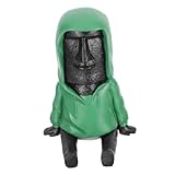 VICASKY Osterinsel Moai Statue Hochwertigem Harz Stilvolle Wohnaccessoires...