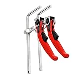 ‌OrangeClub ‌ 2 Stück Ganzstahl Hebelzwinge, 160mm Spannkapazität...