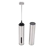 Fdit Wiederaufladbarer Milchaufschäumer und Schneebesen, Tragbarer...