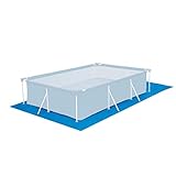 Poolunterlage rechteckig Frame Pool 450x220cm - 110g/m² PE - Wasserdicht -...