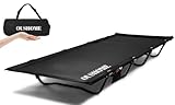 Oushome Campingbett Ultraleichtes, Max. Tragkraft 160KG, Feldbett Tragbares...