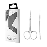 STALEKS PRO Professionelle Nagelhautschere mit Haken Edelstahl Magnolien...