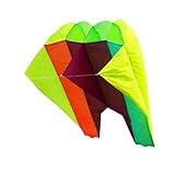 kesurpae Soft Pilot Kite Traction Kite Aufregende 3D Rainbow Shorts Outdoor...