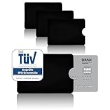 AntiSpyShop 3X RFID Schutzhüllen, TÜV geprüft, NFC Blocker -...