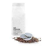 No Coffee® Premium Bio Kaffeepads entkoffeiniert (20 Stk.) | Senseo*...