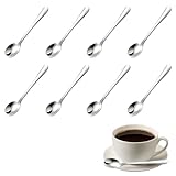 8 Stück EspressolöffelMini,Mini Löffel,Espressolöffel,7,5cm Kleine...