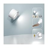 Feallive LED Wandleuchte Innen, Wandlampe mit Akku 1 Stück,Touch Control 3...