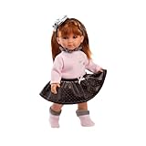 Llorens 1053551 Puppe Nicole, mit roten Haaren und blauen Augen, Fashion...