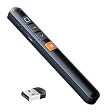 zoerbufan Presenter mit Laserpointer Fernbedienung 100m Reichweite,...