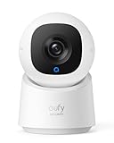 eufy Security Indoor Cam C210, 1080p Überwachungskamera innen, 360°...