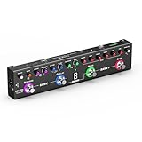 LEKATO Multi-Effekt-Gitarrenpedal, 36 editierbare Presets, Chorus, Delay,...