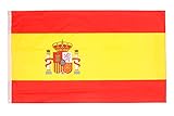 aricona Spanien Flagge - Spanische Nationalflagge 90 x 150 cm mit...