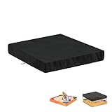 LAMUNI Sandkasten Abdeckung Plane für Sandbox, 100x100x20cm Sandkasten...