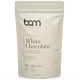 BAM Weiße Schokolade Drops, Tropfen, Callets zum Schmelzen, Backen für...