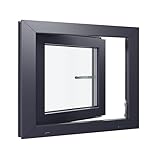 Kunststofffenster Kellerfenster Fenster - 3-fach Verglasung -...