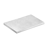 dekora - Versilberter Rechteckiger Tortenboden 30x40cm, Höhe 1,2cm - Ideal...