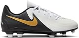 Nike Jr Phantom Gx Ii Club Fg/Mg Fußballschuh, White Black MTLC Gold Coin,...